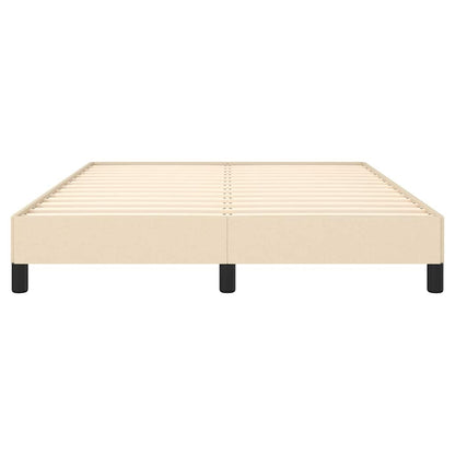 Giroletto senza Materasso Crema 140x190 cm in Tessuto