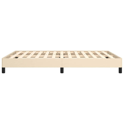 Giroletto senza Materasso Crema 140x190 cm in Tessuto