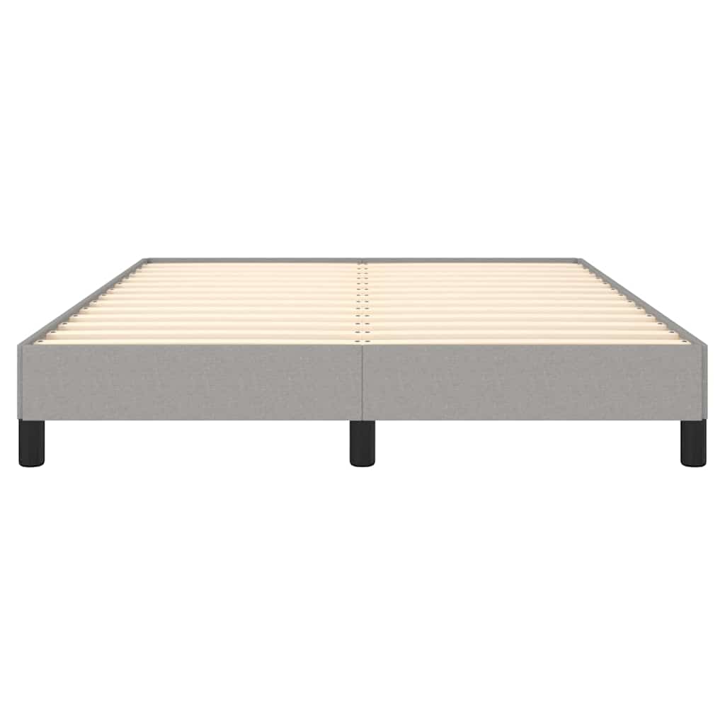Giroletto senza Materasso Grigio Chiaro 140x200 cm Tessuto