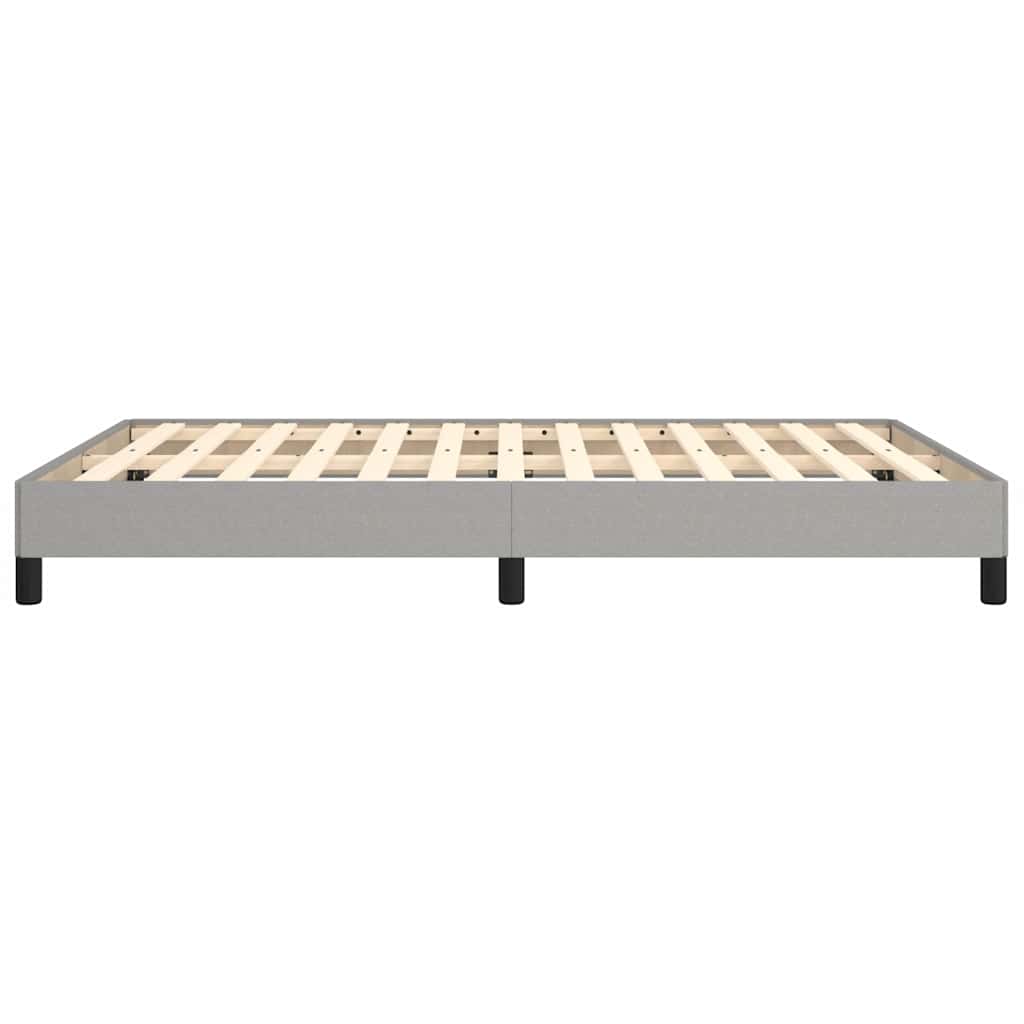 Giroletto senza Materasso Grigio Chiaro 140x200 cm Tessuto