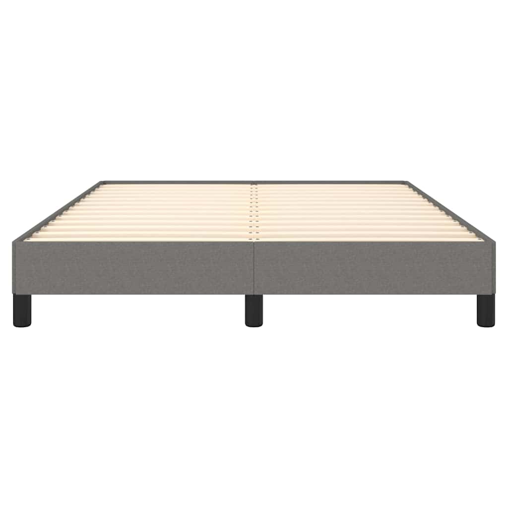 Giroletto senza Materasso Grigio Scuro 140x200 cm Tessuto