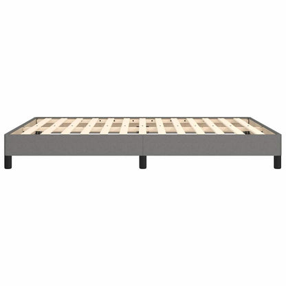 Giroletto senza Materasso Grigio Scuro 140x200 cm Tessuto