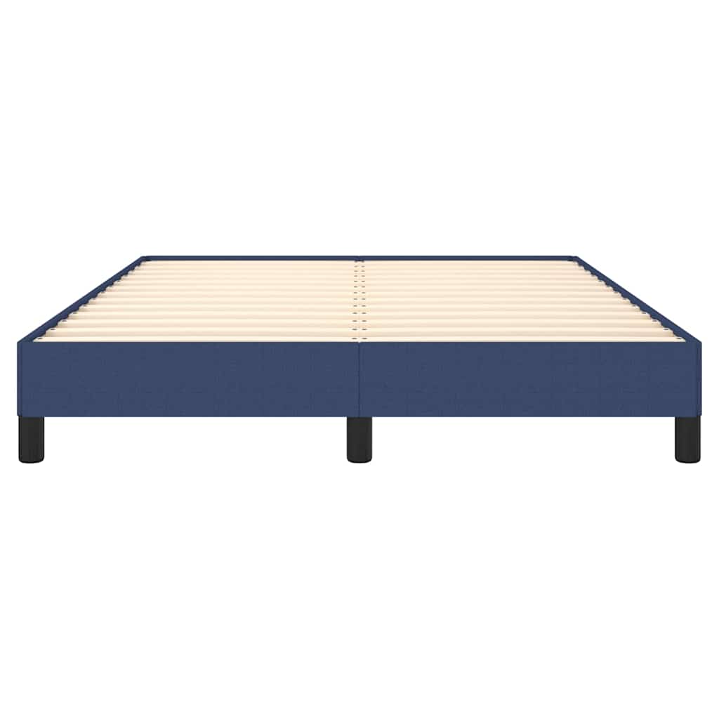 Giroletto senza Materasso Blu 140x200 cm in Tessuto
