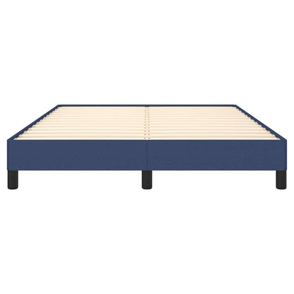 Giroletto senza Materasso Blu 140x200 cm in Tessuto