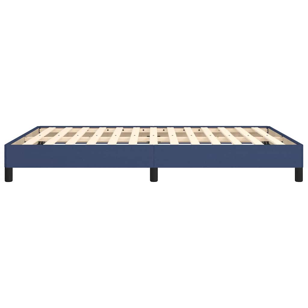Giroletto senza Materasso Blu 140x200 cm in Tessuto