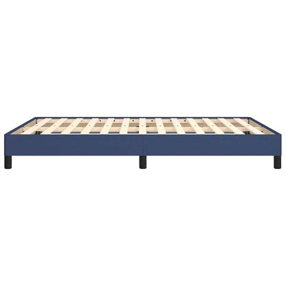 Giroletto senza Materasso Blu 140x200 cm in Tessuto
