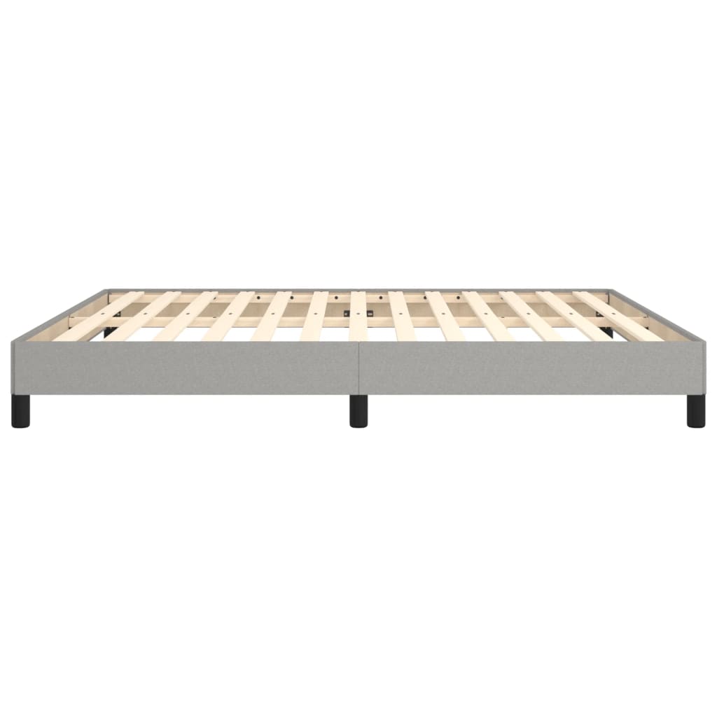 Giroletto senza Materasso Grigio Chiaro 180x200 cm Tessuto - homemem39