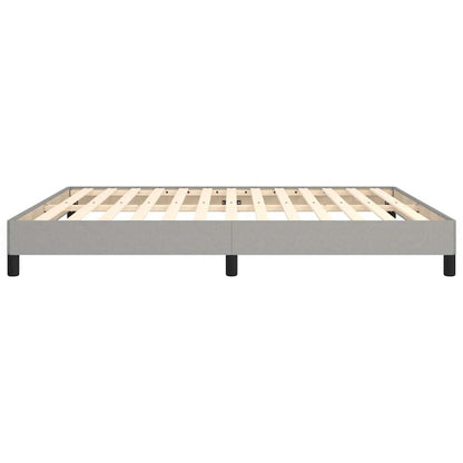 Giroletto senza Materasso Grigio Chiaro 180x200 cm Tessuto