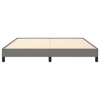 Giroletto senza Materasso Grigio Scuro 180x200 cm Tessuto | homemem39