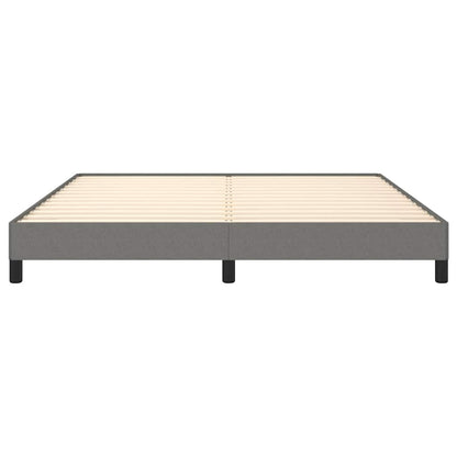 Giroletto senza Materasso Grigio Scuro 180x200 cm Tessuto