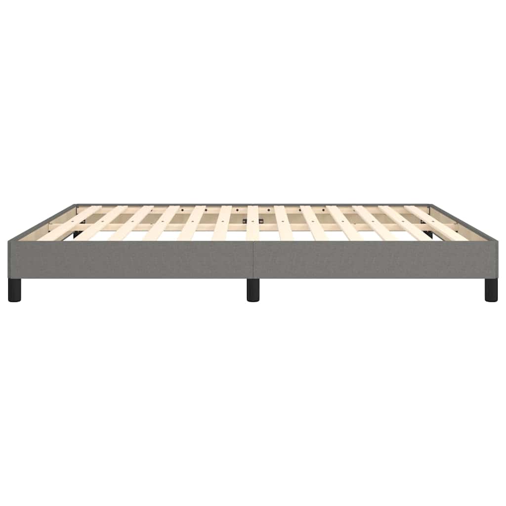 Giroletto senza Materasso Grigio Scuro 180x200 cm Tessuto