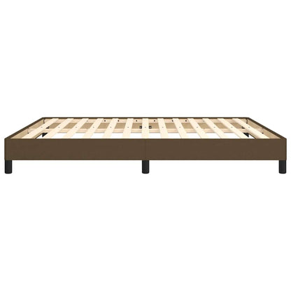 Giroletto senza Materasso Marrone Scuro 180x200 cm Tessuto - homemem39