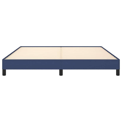 Giroletto senza Materasso Blu 180x200 cm in Tessuto