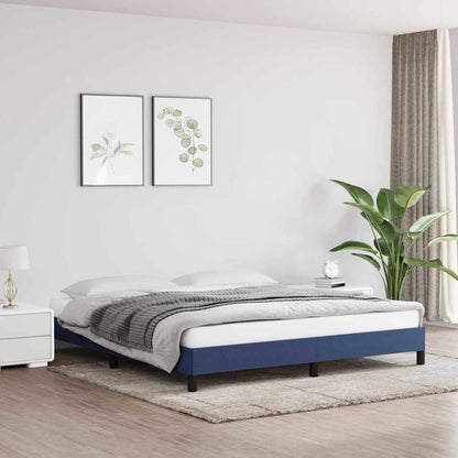 Giroletto senza Materasso Blu 180x200 cm in Tessuto