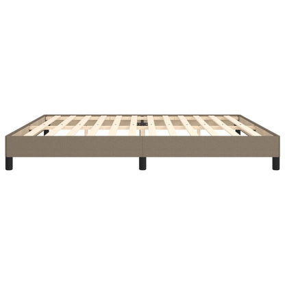 Giroletto senza Materasso Tortora 200x200 cm in Tessuto - homemem39