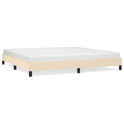 Giroletto senza Materasso Crema 200x200 cm in Tessuto