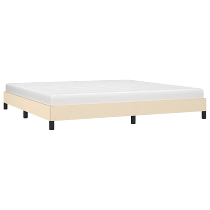 Giroletto senza Materasso Crema 200x200 cm in Tessuto