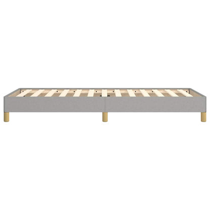Giroletto senza Materasso Grigio Chiaro 80x200 cm Tessuto