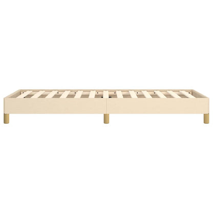 Giroletto senza Materasso Crema 80x200 cm in Tessuto