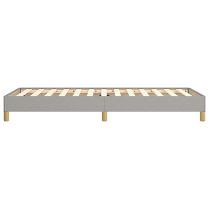 Giroletto senza Materasso Grigio Chiaro 90x190 cm Tessuto - homemem39