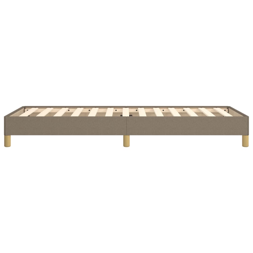 Giroletto senza Materasso Tortora 90x190 cm Tessuto - homemem39