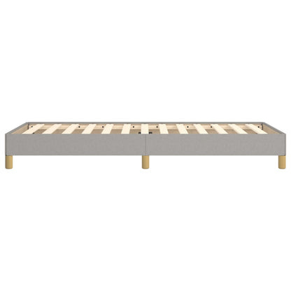 Giroletto senza Materasso Grigio Chiaro 90x200 cm Tessuto - homemem39