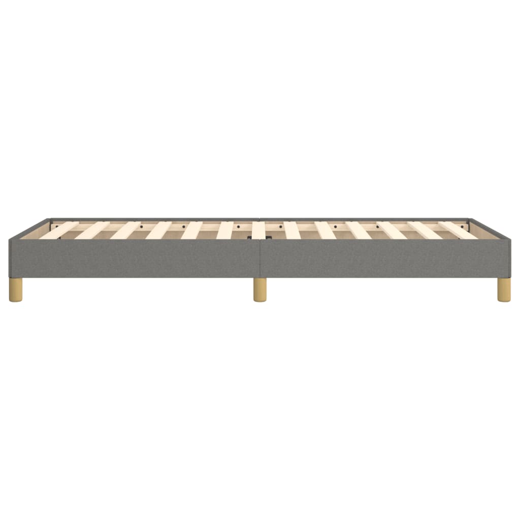 Giroletto senza Materasso Grigio Scuro 90x200 cm Tessuto - homemem39