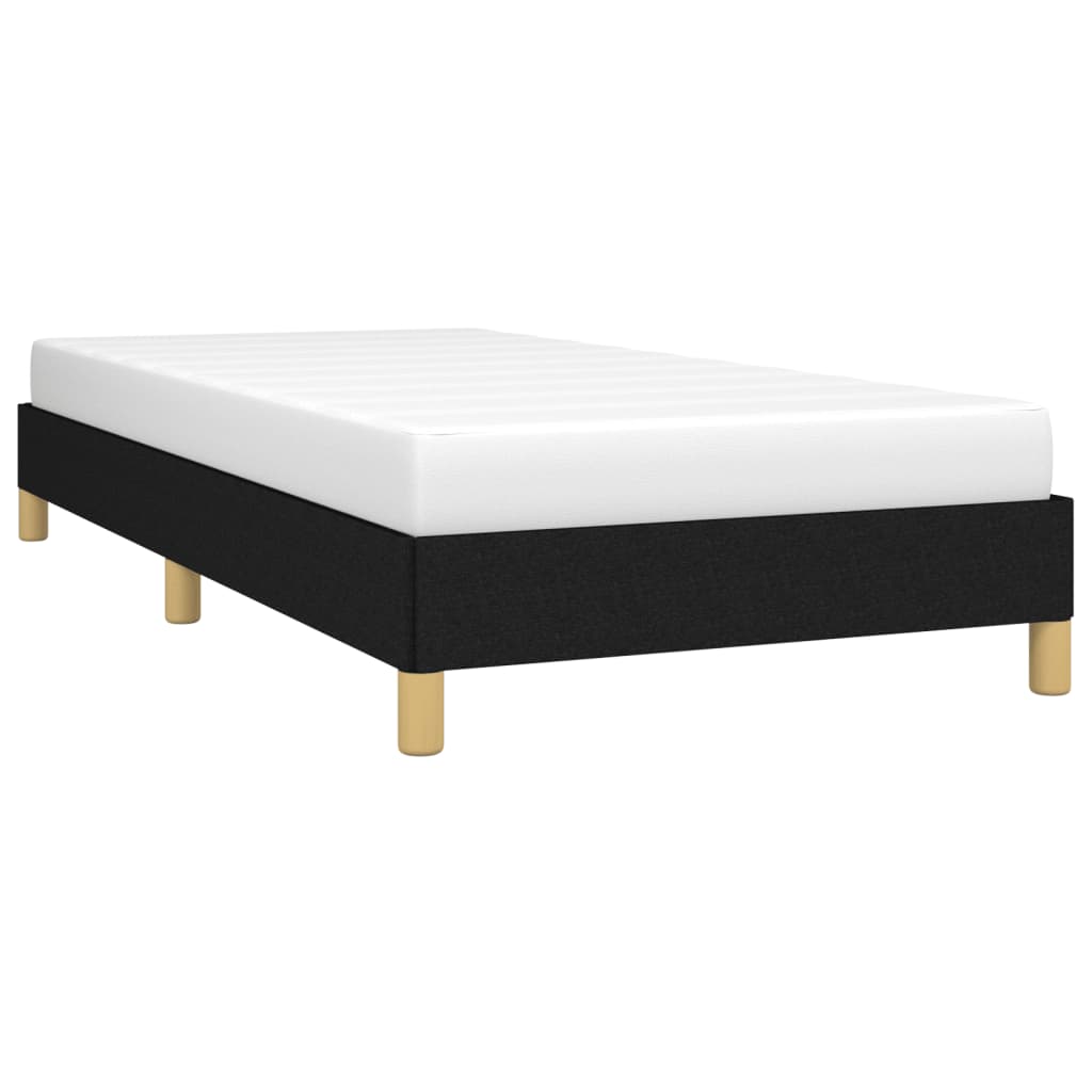 Giroletto senza Materasso Nero 90x200 cm in Tessuto | homemem39
