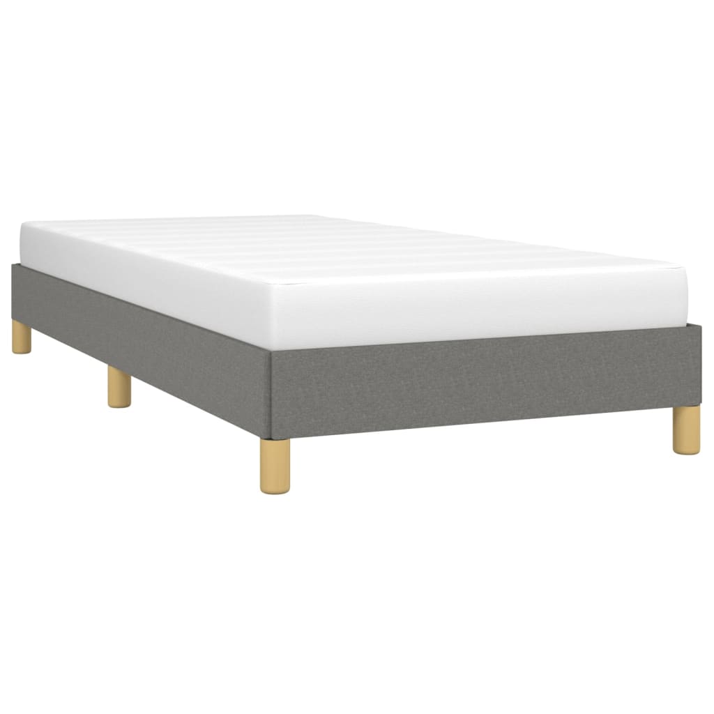 Giroletto senza Materasso Grigio Scuro 100x200 cm Tessuto | homemem39