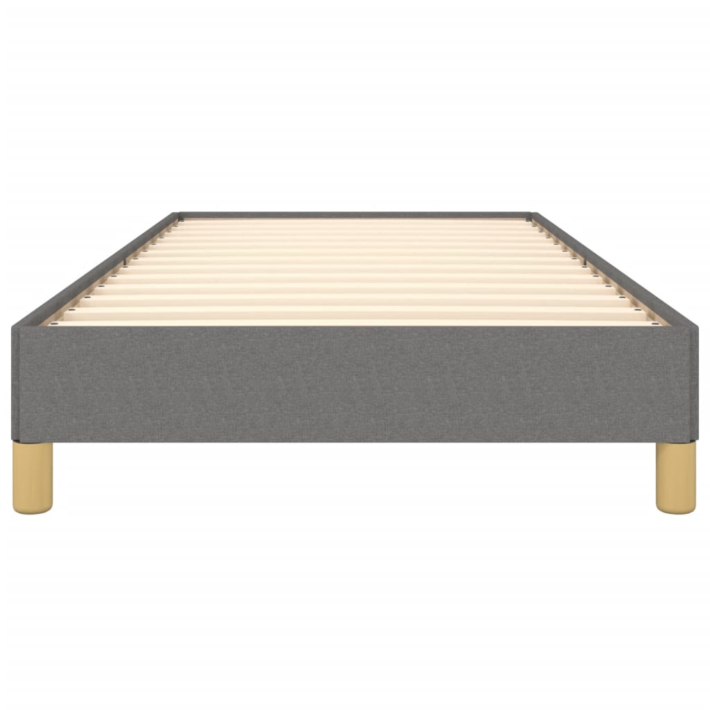 Giroletto senza Materasso Grigio Scuro 100x200 cm Tessuto | homemem39