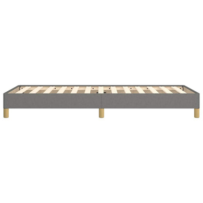 Giroletto senza Materasso Grigio Scuro 100x200 cm Tessuto