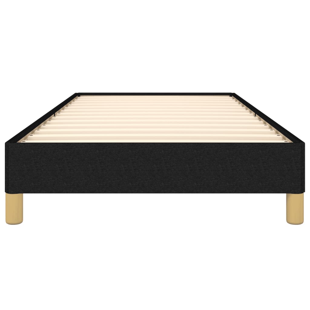 Giroletto senza Materasso Nero 100x200 cm in Tessuto - homemem39