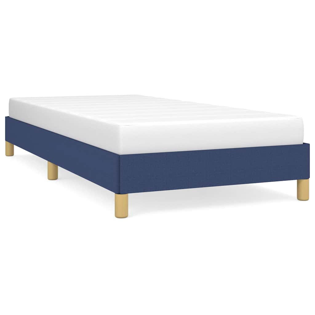 Giroletto senza Materasso Blu 100x200 cm in Tessuto