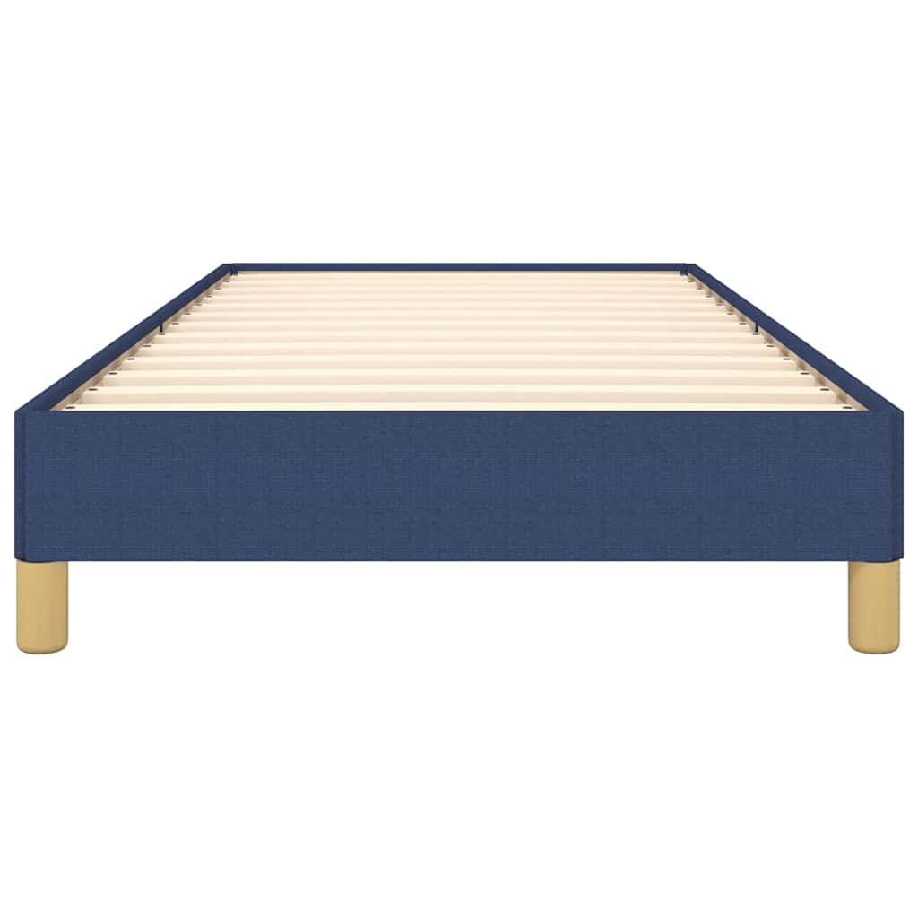 Giroletto senza Materasso Blu 100x200 cm in Tessuto