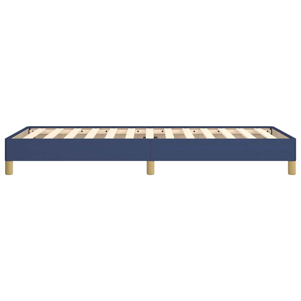 Giroletto senza Materasso Blu 100x200 cm in Tessuto