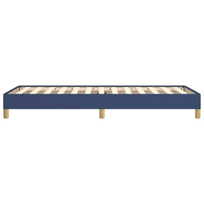 Giroletto senza Materasso Blu 100x200 cm in Tessuto