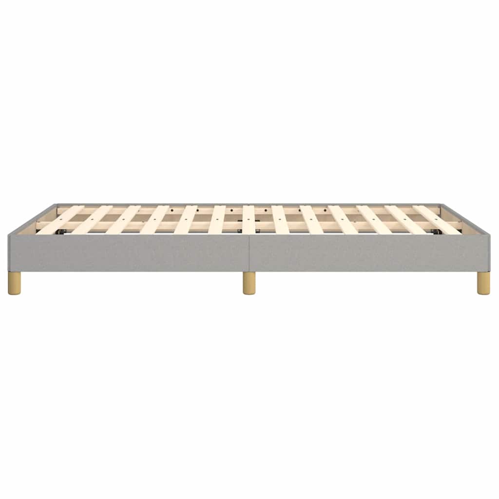 Giroletto senza Materasso Grigio Chiaro 120x200 cm Tessuto