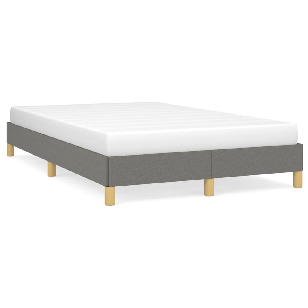 Giroletto senza Materasso Grigio Scuro 120x200 cm Tessuto