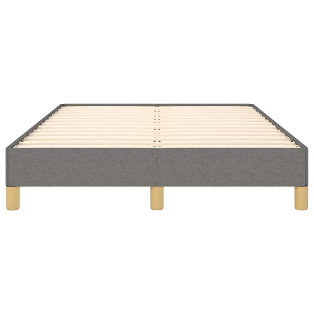 Giroletto senza Materasso Grigio Scuro 120x200 cm Tessuto