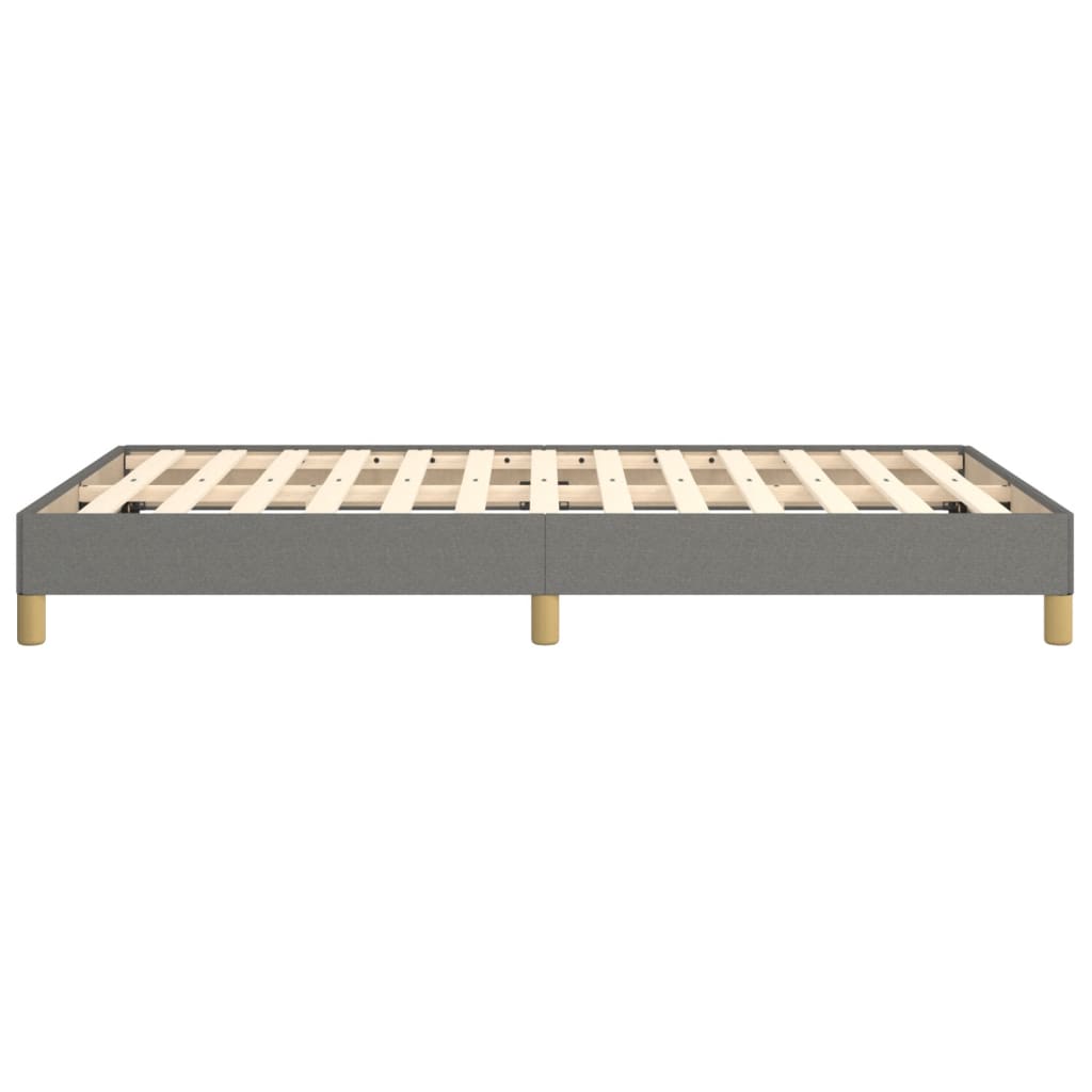 Giroletto senza Materasso Grigio Scuro 120x200 cm Tessuto
