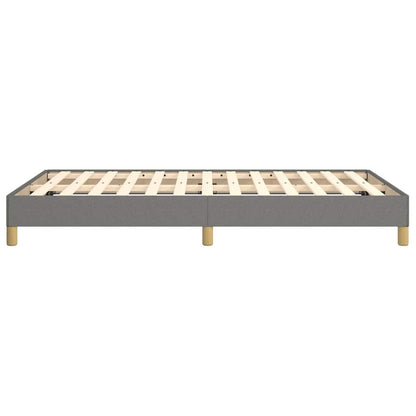 Giroletto senza Materasso Grigio Scuro 120x200 cm Tessuto