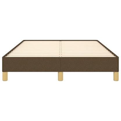 Giroletto senza Materasso Marrone Scuro 120x200 cm Tessuto | homemem39