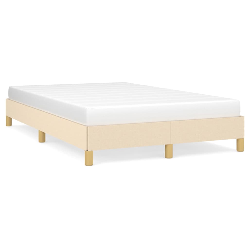 Giroletto senza Materasso Crema 120x200 cm Tessuto
