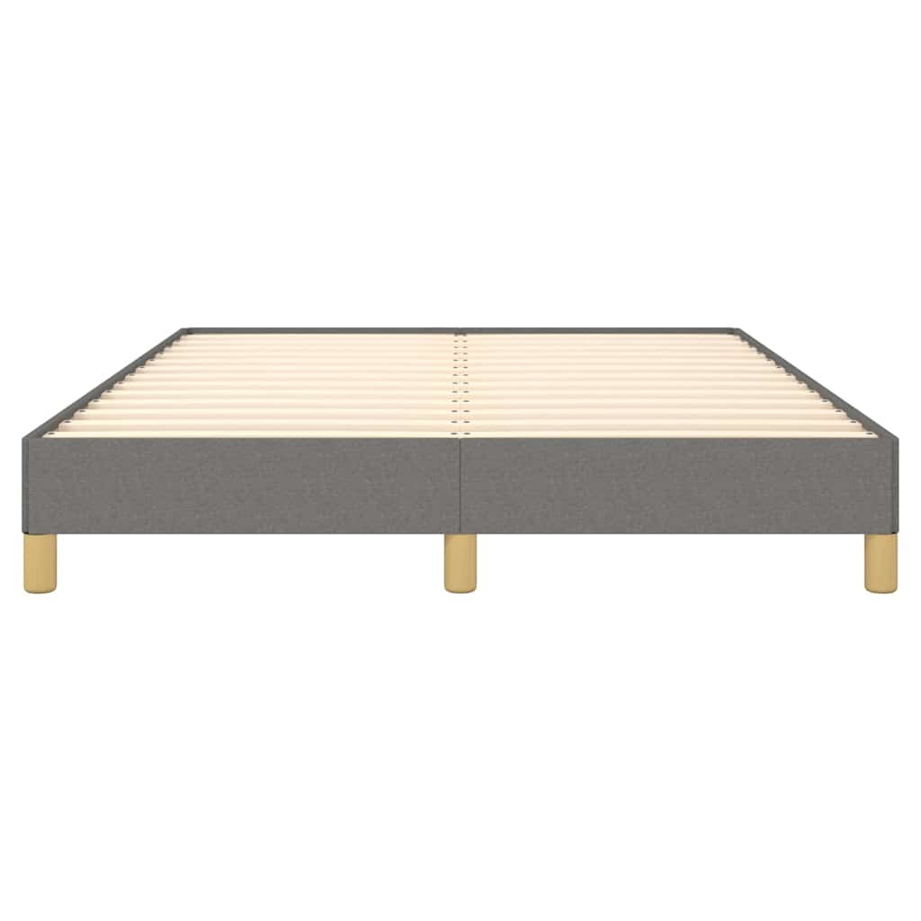 Giroletto senza Materasso Grigio Scuro 140x190 cm Tessuto