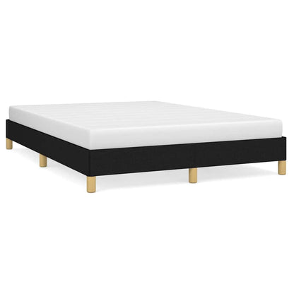 Giroletto senza Materasso Nero 140x190 cm in Tessuto