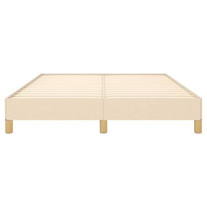 Giroletto senza Materasso Crema 140x190 cm in Tessuto