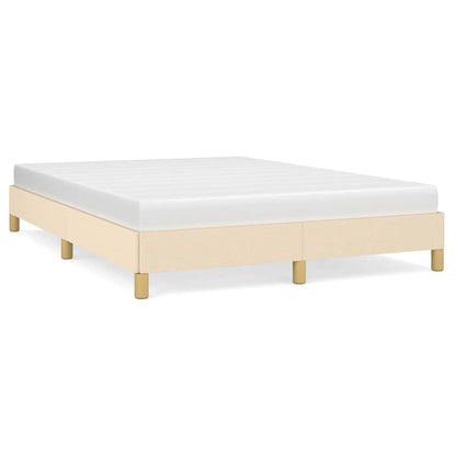 Giroletto senza Materasso Crema 140x200 cm in Tessuto