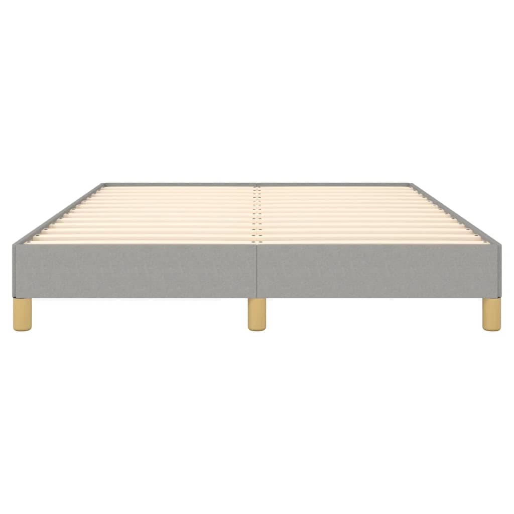 Giroletto senza Materasso Grigio Chiaro 160x200 cm Tessuto | homemem39