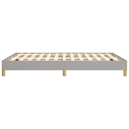 Giroletto senza Materasso Grigio Chiaro 160x200 cm Tessuto | homemem39