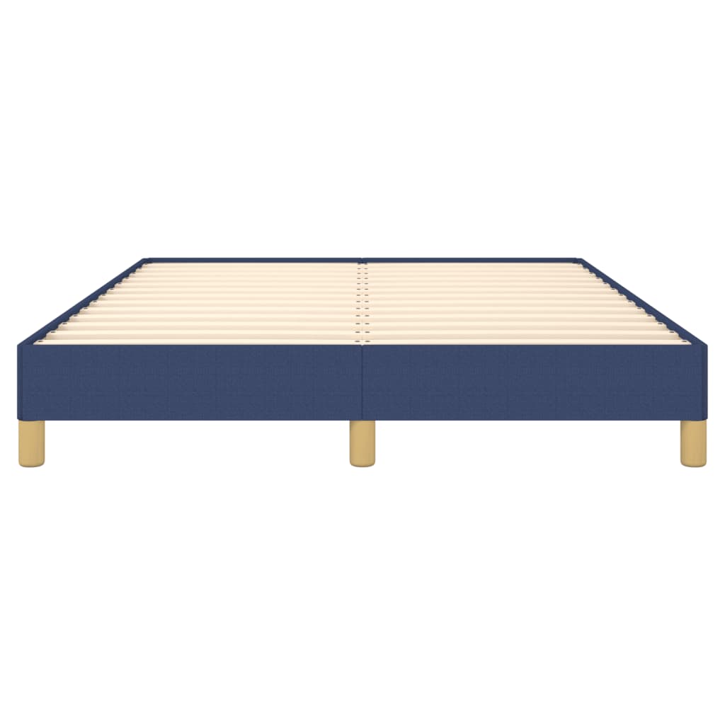 Giroletto senza Materasso Blu 160x200 cm in Tessuto